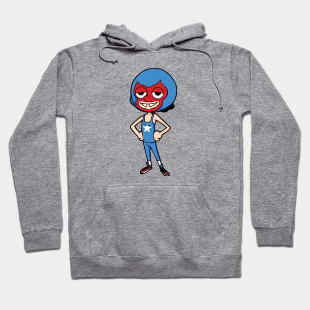 Luchador Victor Hoodie by LordMeni